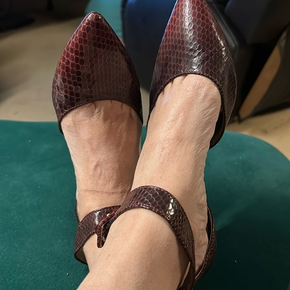 Anne Klein Shoes - Anne Klein ankle strapped shoes.